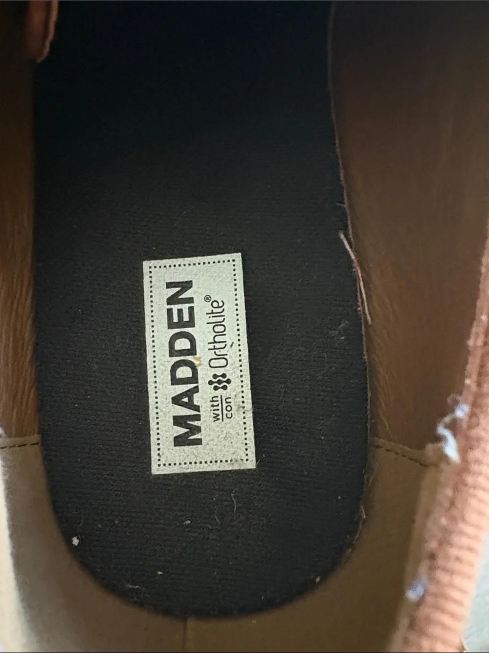 Steve Madden Brown Lace-Up Derby Oxford Shoes